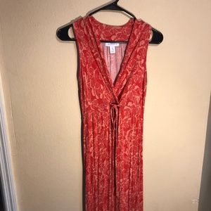 Sleeveless Maxi Maternity Dress